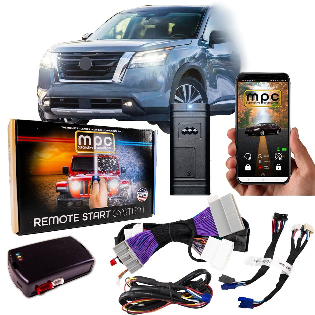 pathfinder starting gear Smartphone Activated Remote Start Kit For 2022-2024 Nissan Pathfinder