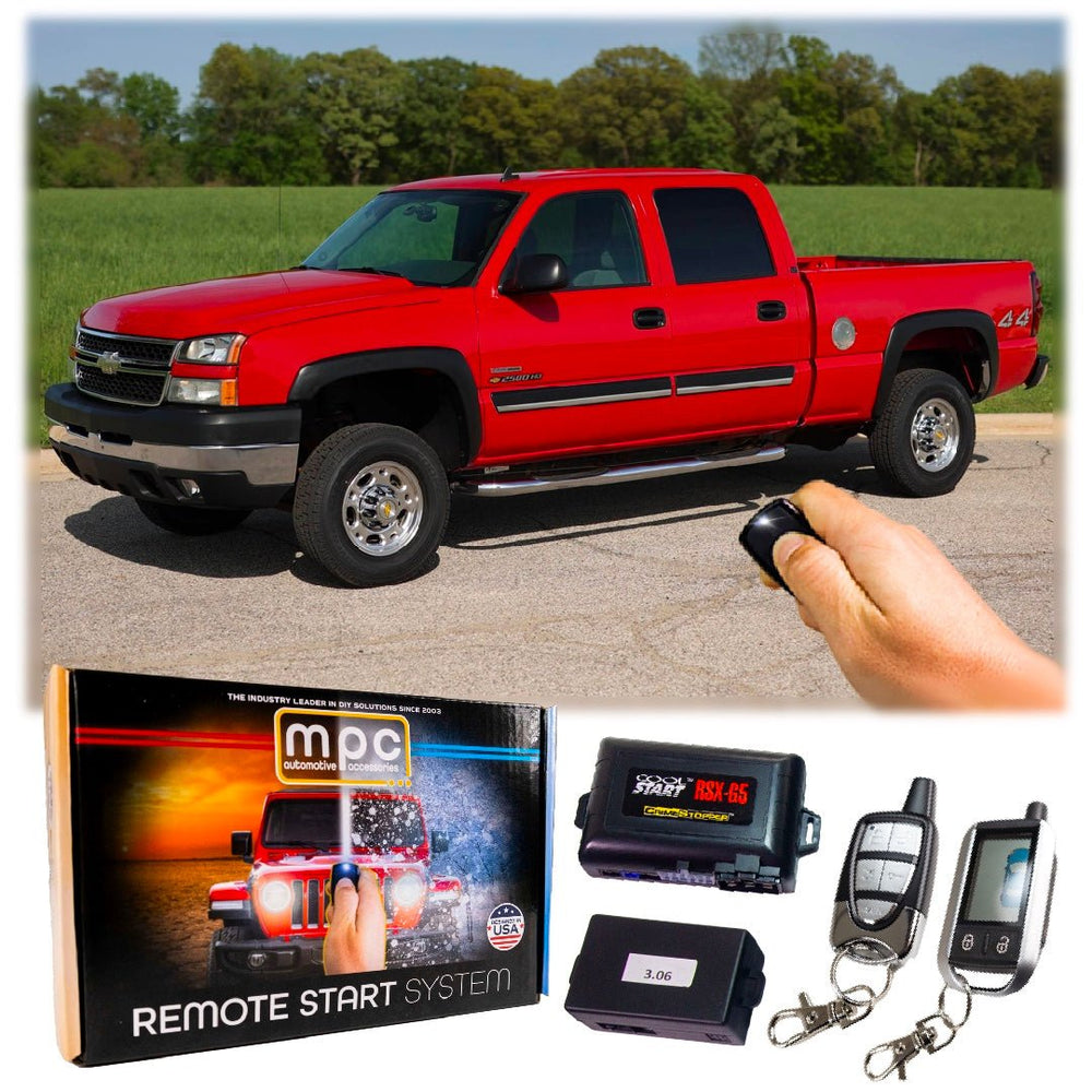 Remote Start Kits For 2003-2006 Chevrolet Silverado 2500 HD - Key-to-Start - Gas - MyPushcart