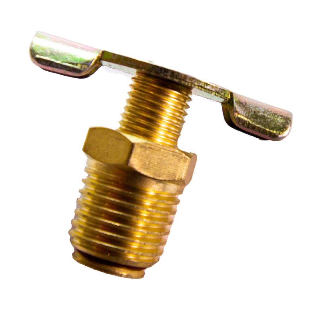 Drain Cock for Air Tanks - 1/4" Male NPT Thread