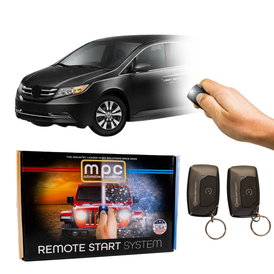1 - Button Keyless Entry Remote Start For 2014 - 2017 Honda Odyssey - T - Harness - MyPushcart