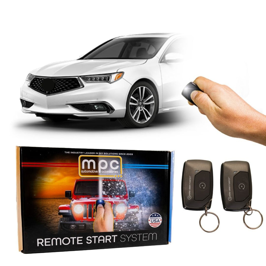 1 - Button Keyless Entry Remote Start For 2015 - 2020 Acura TLX - T - Harness - MyPushcart