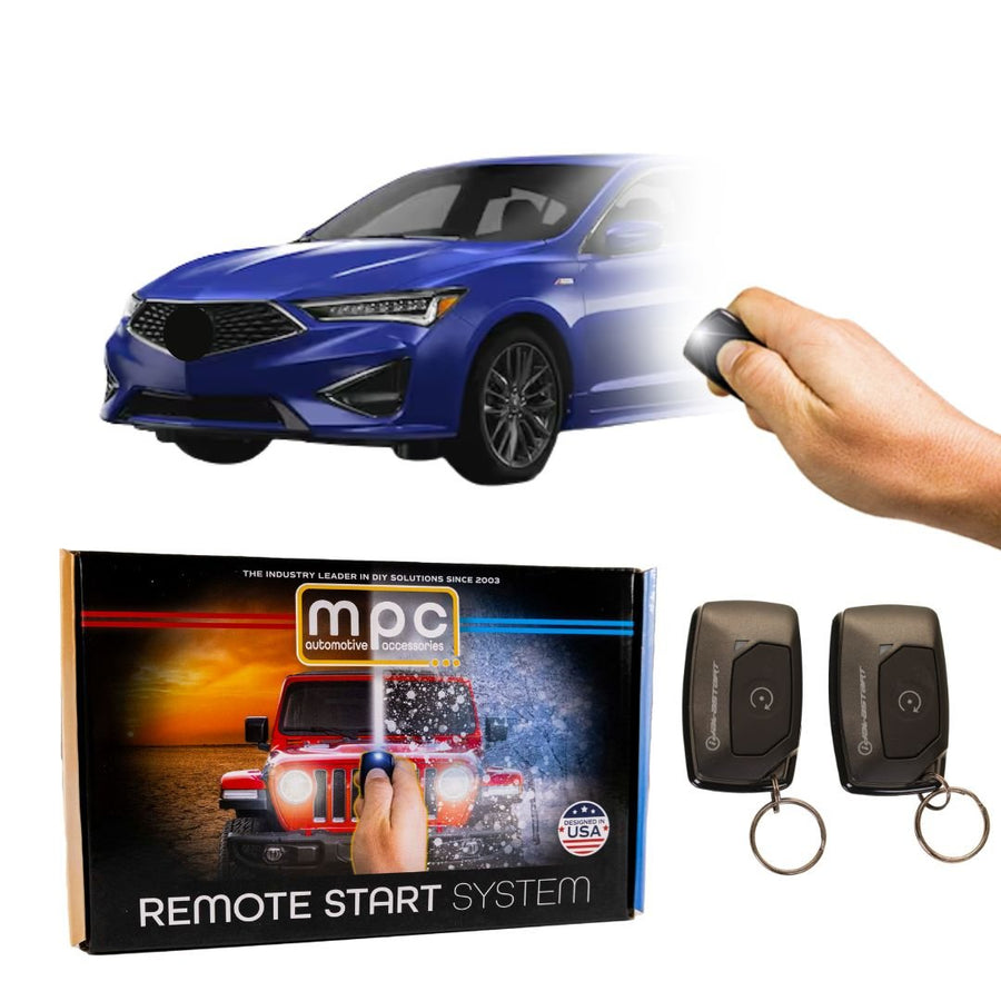 1 - Button Keyless Entry Remote Start For 2016 - 2022 Acura ILX - T - Harness - MyPushcart