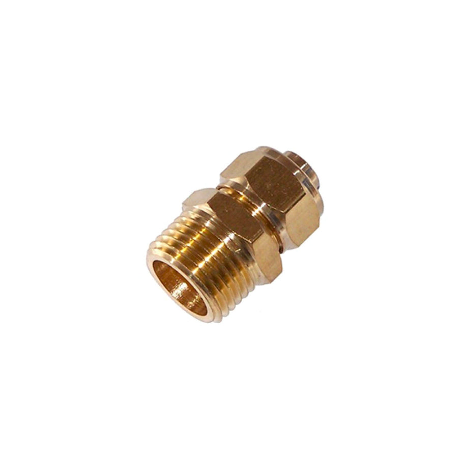 1/2" M NPT compression fitting for 1/2" O.D Nylon Air tube - MyPushcart