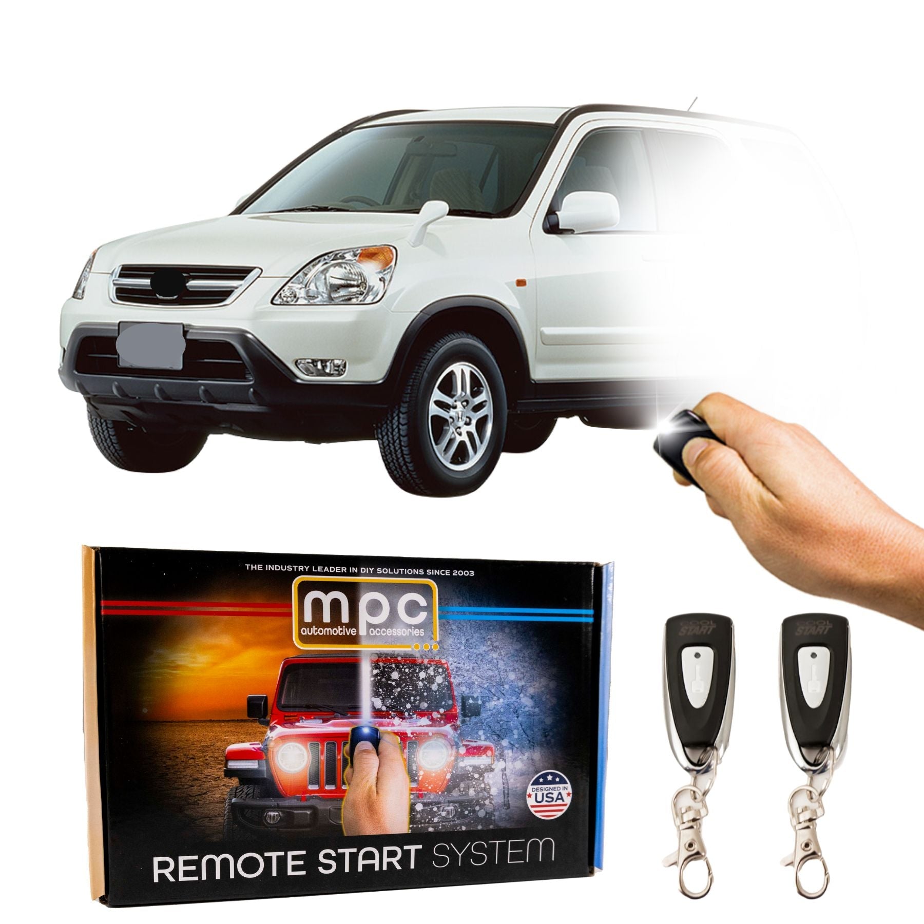 1998-2001 Honda CR-V Remote Start Kit - Key-to-Start - MyPushcart