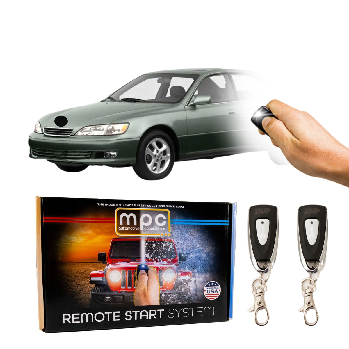 1998-2001 Lexus ES300 Remote Start Kit - Key-to-Start - MyPushcart