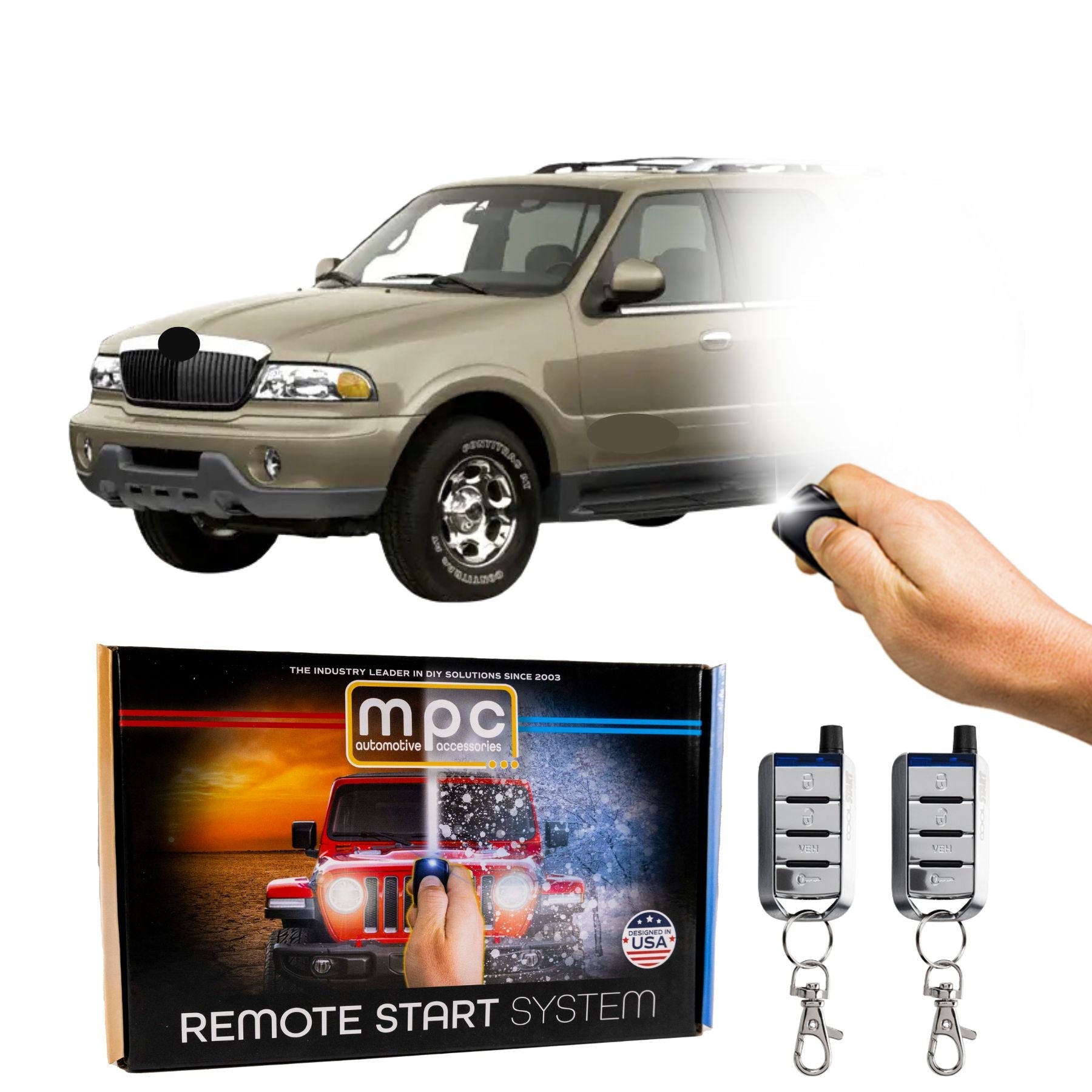 1998-2001 Lincoln Navigator Remote Start Kit - Key-to-Start - MyPushcart