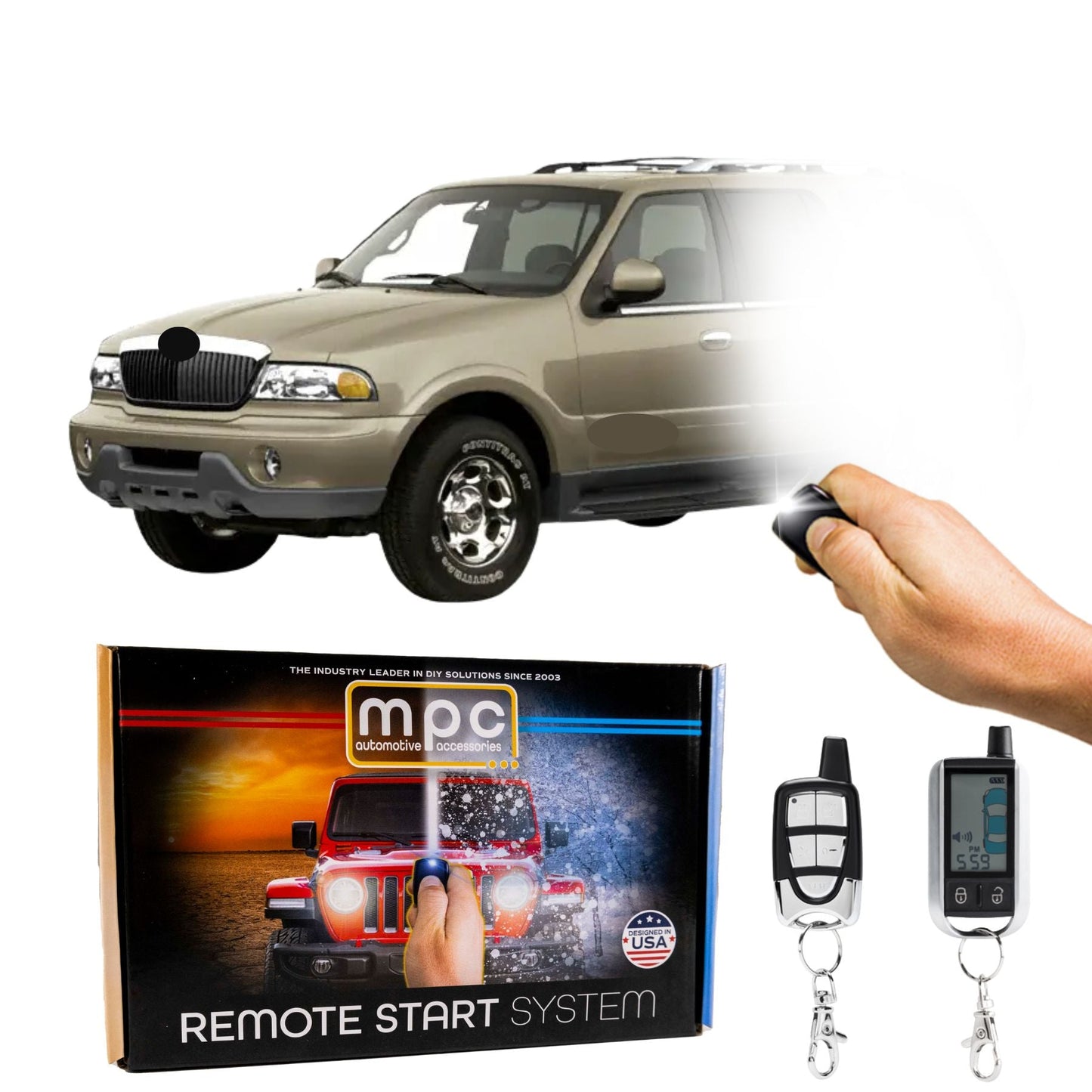1998-2001 Lincoln Navigator Remote Start Kit - Key-to-Start - MyPushcart