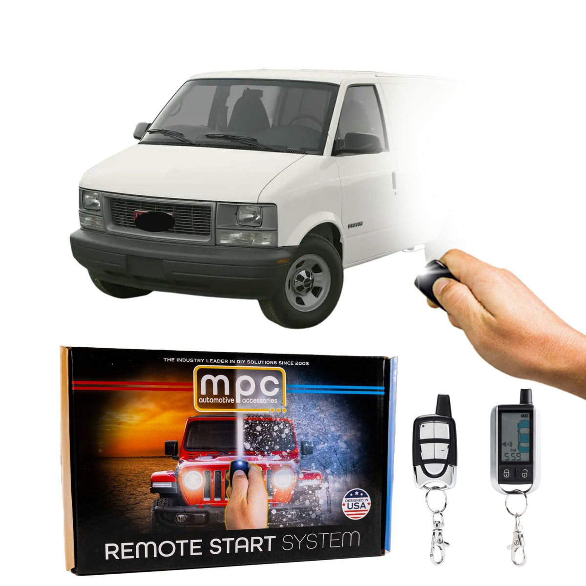 1998-2002 GMC Safari Remote Start Kit - Key-to-Start - MyPushcart