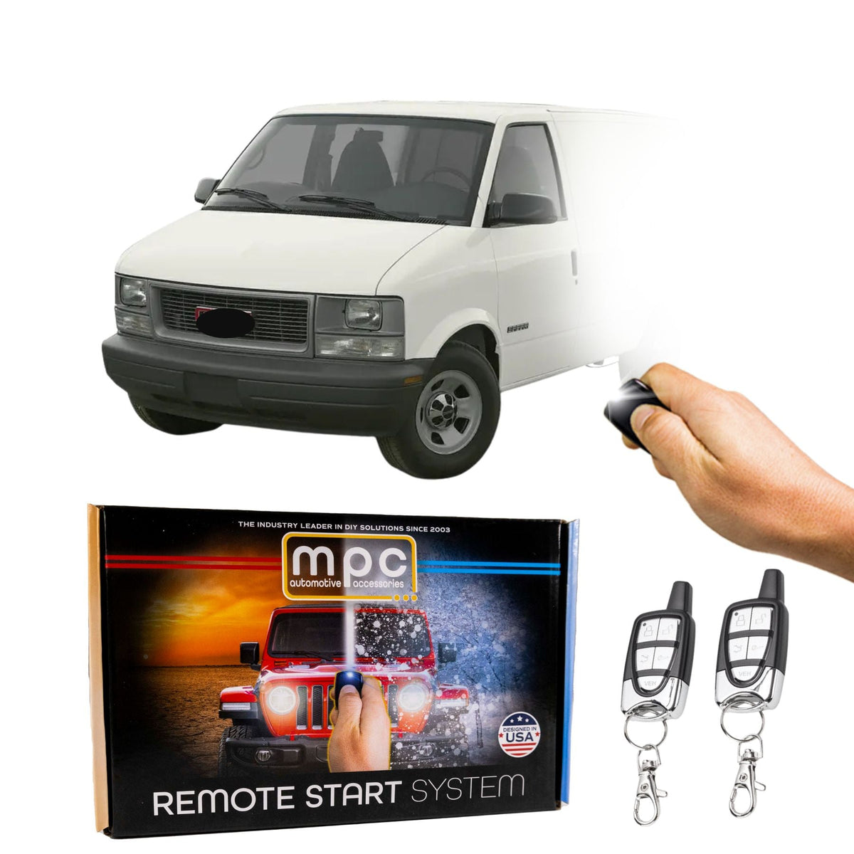 1998-2002 GMC Safari Remote Start Kit - Key-to-Start - MyPushcart
