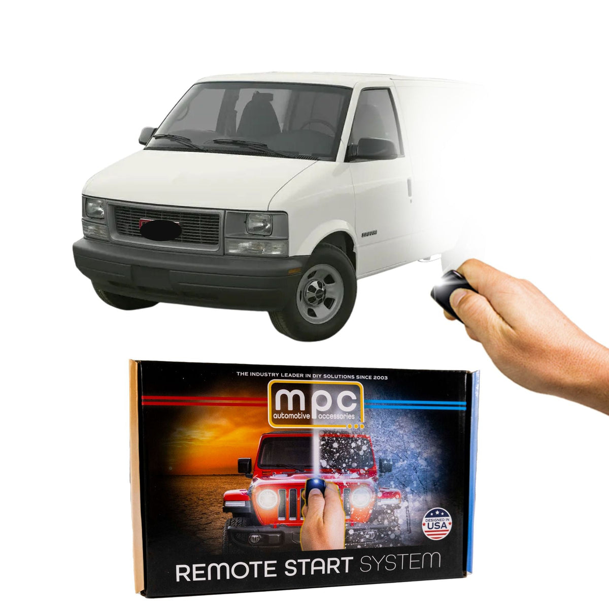 1998-2002 GMC Safari Remote Start Kit - Key-to-Start - MyPushcart