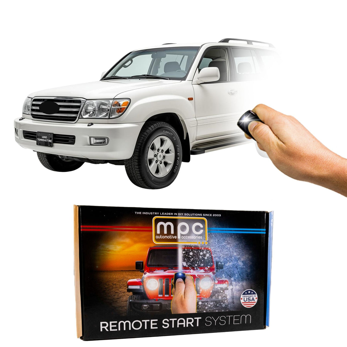 1998-2002 Toyota Land Cruiser Remote Start Kit - Key-to-Start - MyPushcart