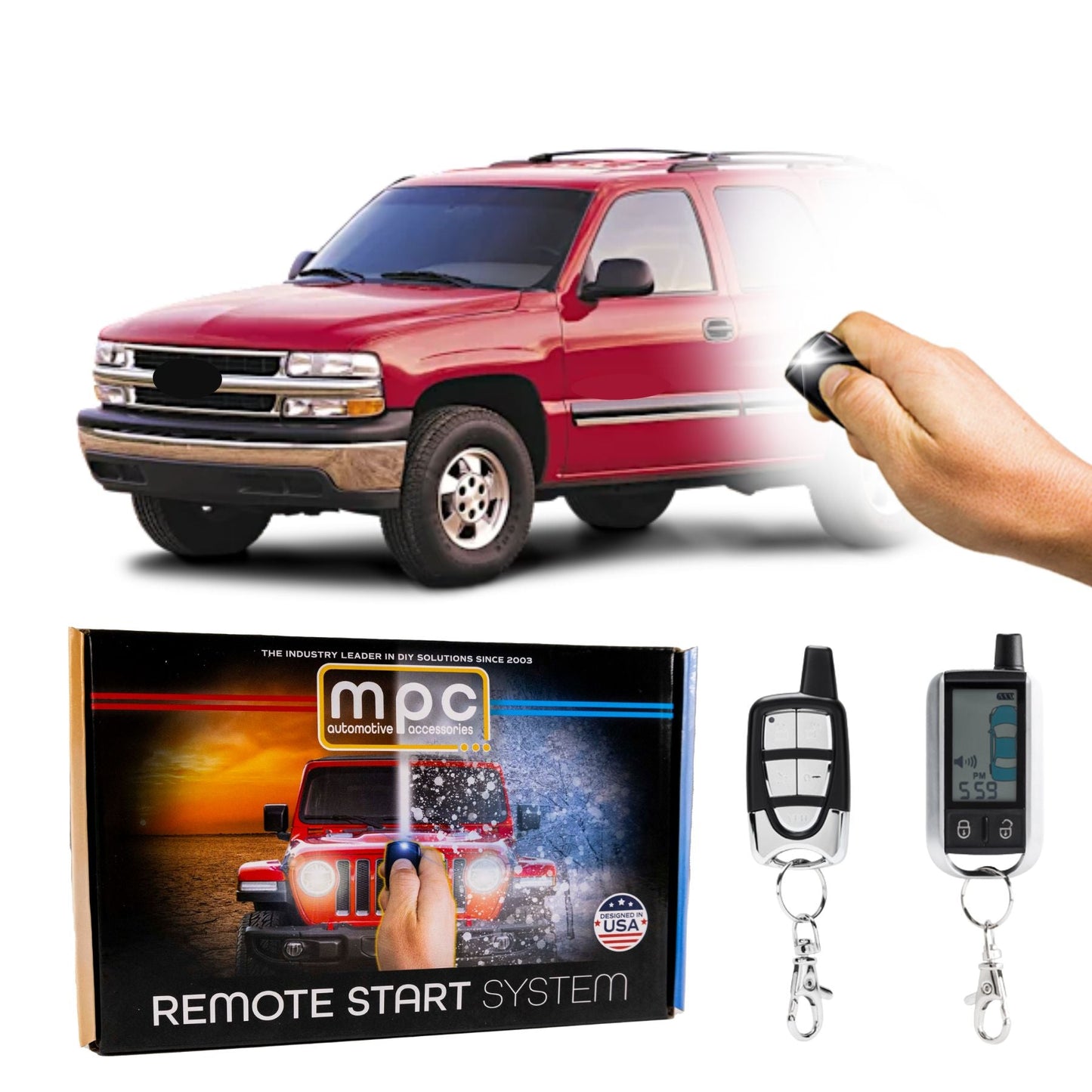 1999-2002 Chevrolet Tahoe Remote Start Kit - Key-to-Start - MyPushcart