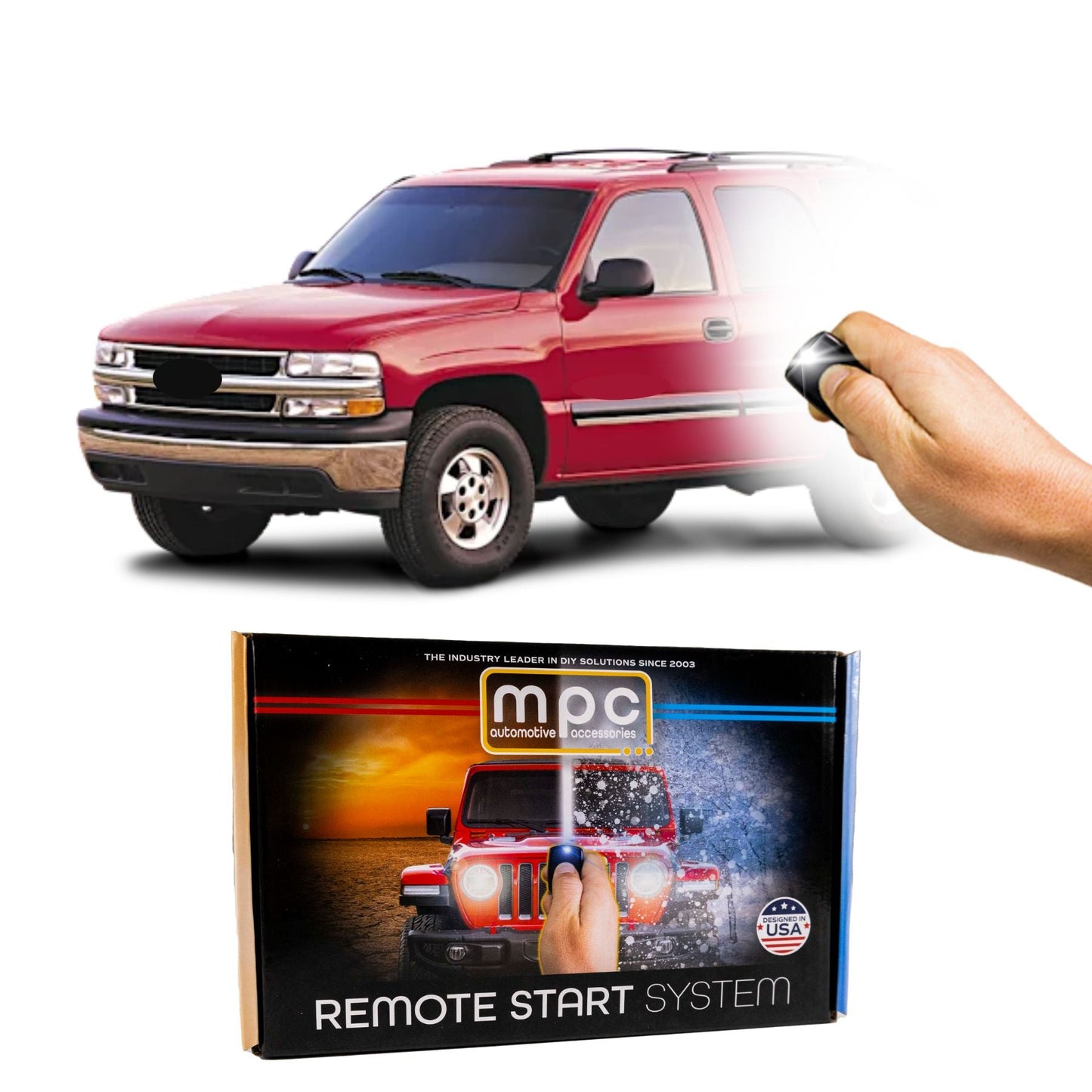 1999-2002 Chevrolet Tahoe Remote Start Kit - Key-to-Start - MyPushcart