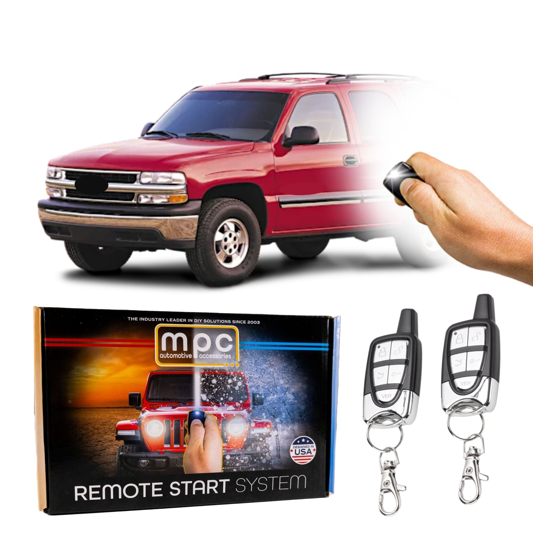 1999-2002 Chevrolet Tahoe Remote Start Kit - Key-to-Start - MyPushcart
