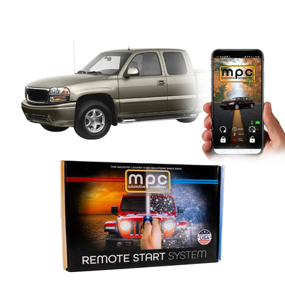 1999-2002 GMC Sierra 1500 Remote Start Kit - Key-to-Start - MyPushcart