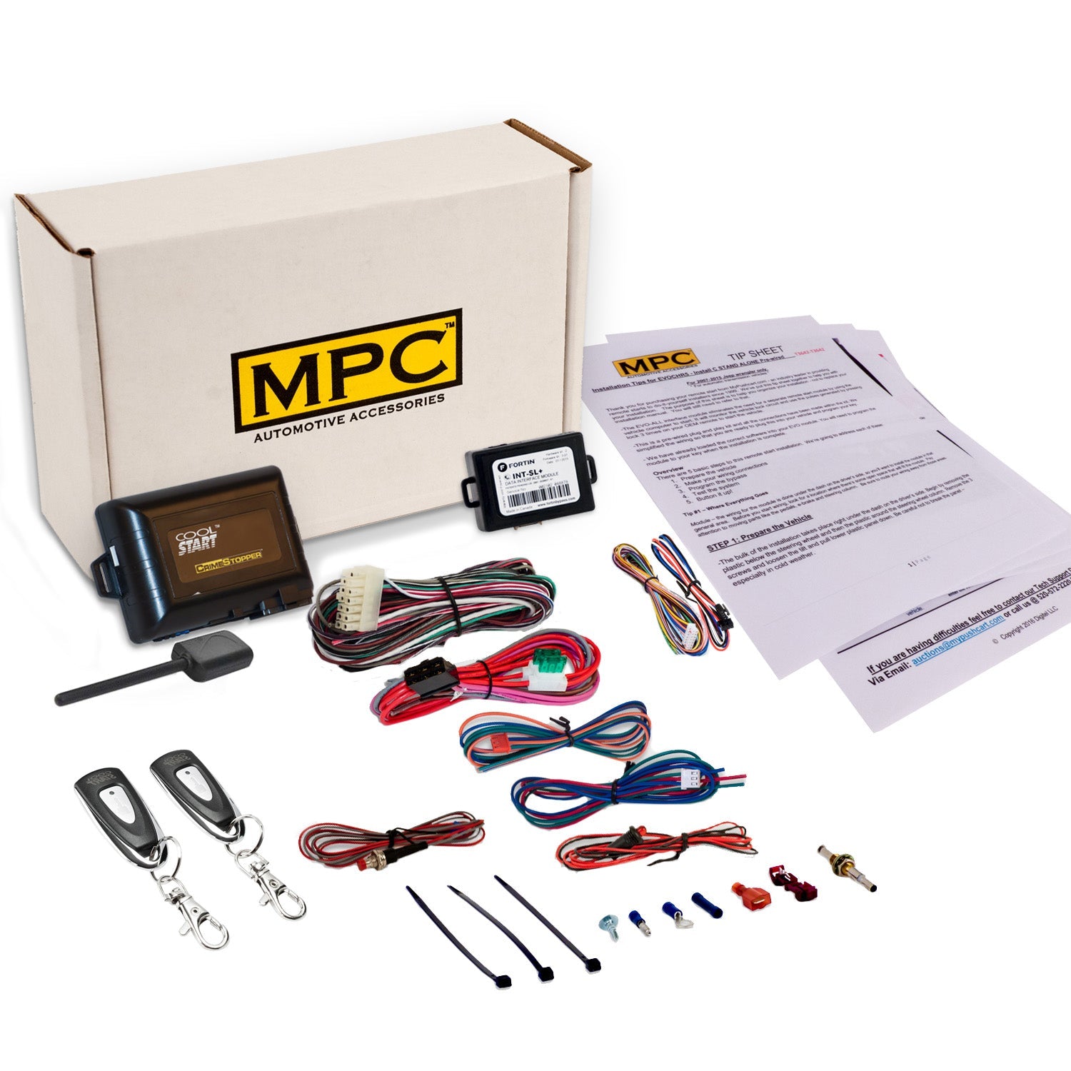 1999-2002 GMC Yukon Remote Start Kit - Key-to-Start - MyPushcart