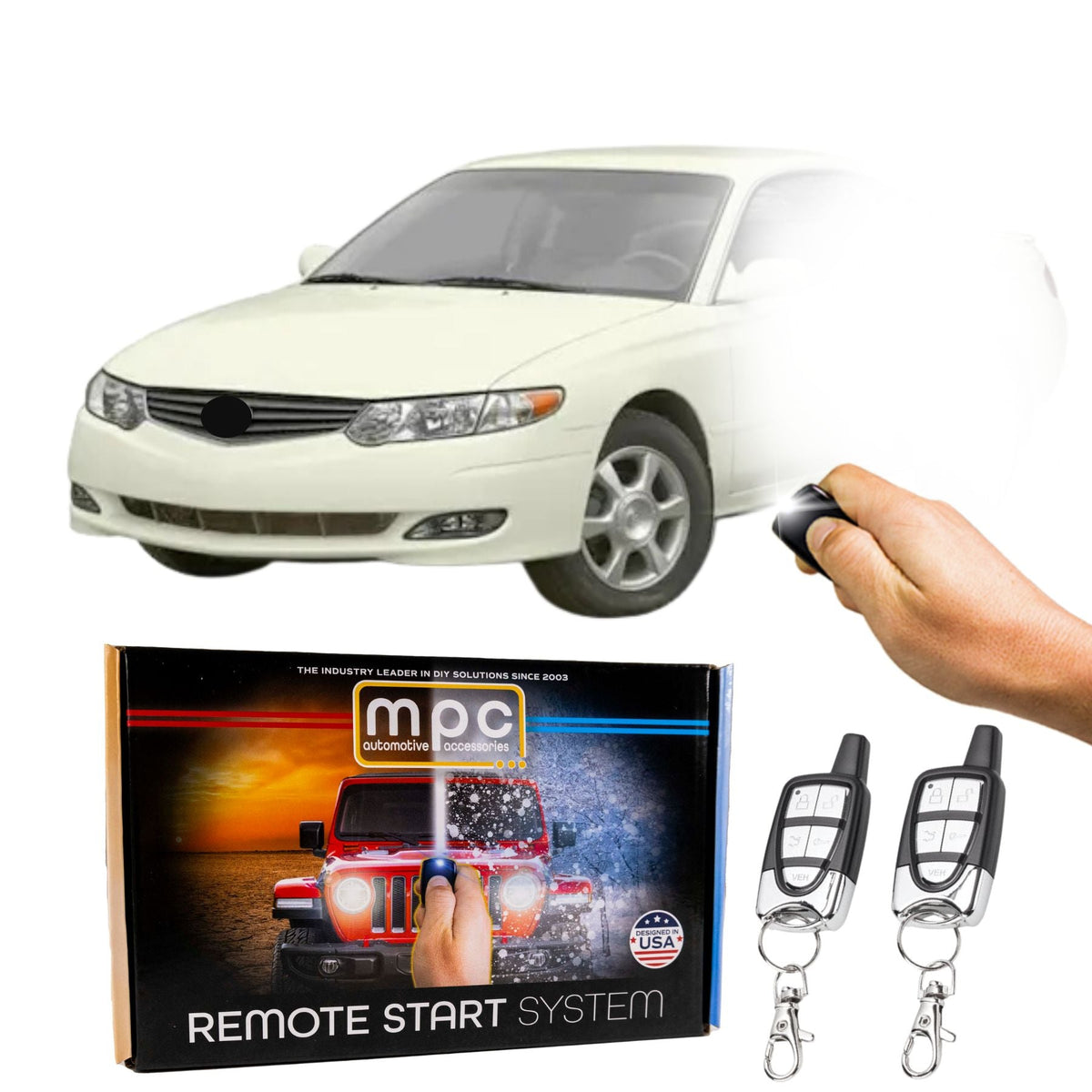 1999-2003 Toyota Solara Remote Start Kit - Key-to-Start - MyPushcart