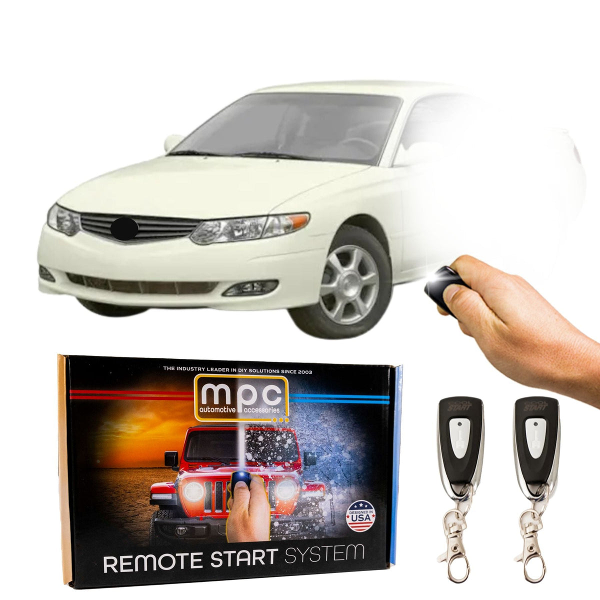 1999-2003 Toyota Solara Remote Start Kit - Key-to-Start - MyPushcart