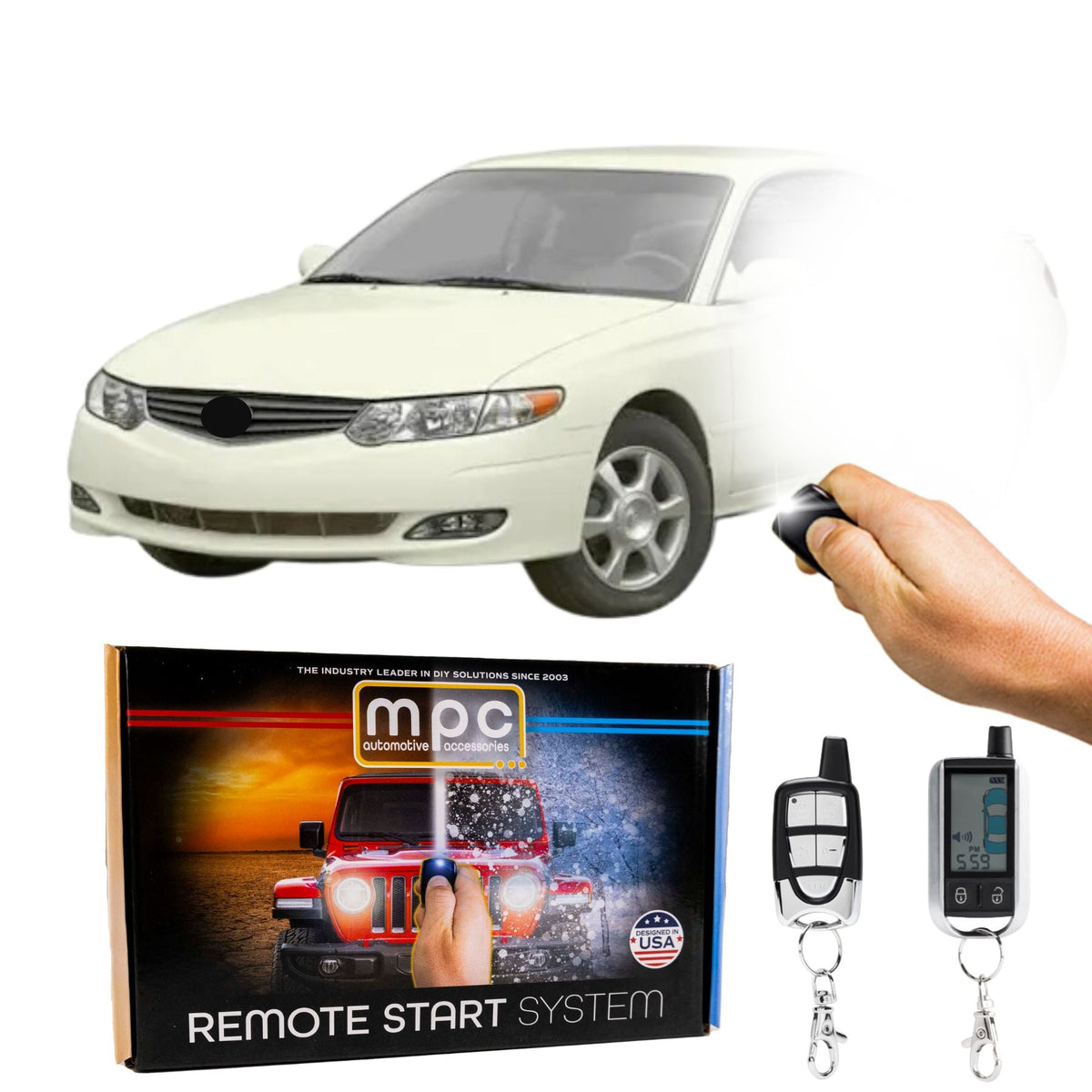 1999-2003 Toyota Solara Remote Start Kit - Key-to-Start - MyPushcart