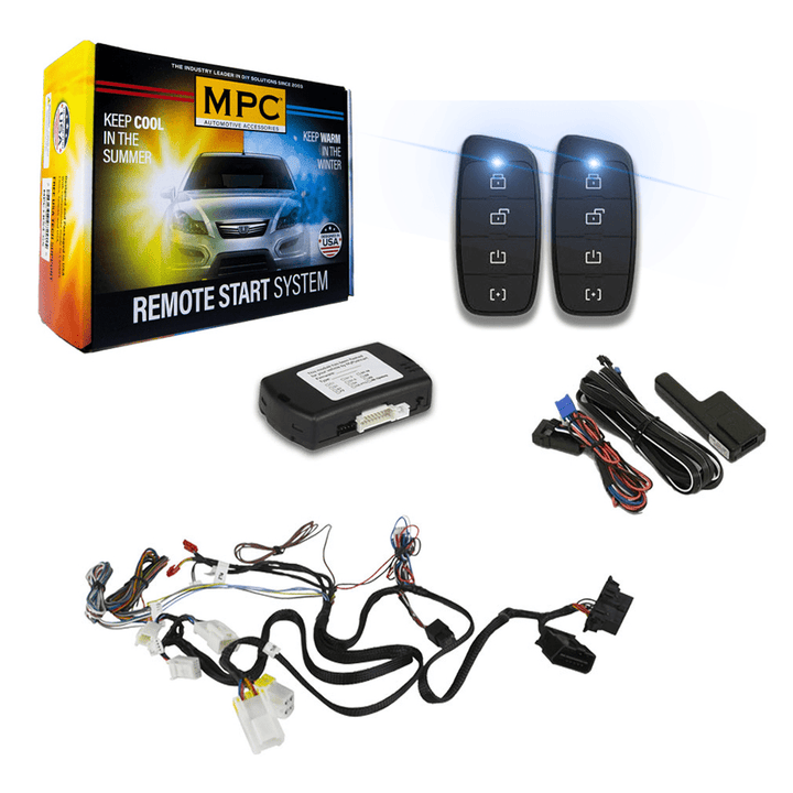 2 - Way Remote Start For 2007 - 2008 Nissan Altima Hybrid - Push - to - Start - T - Harness - MyPushcart