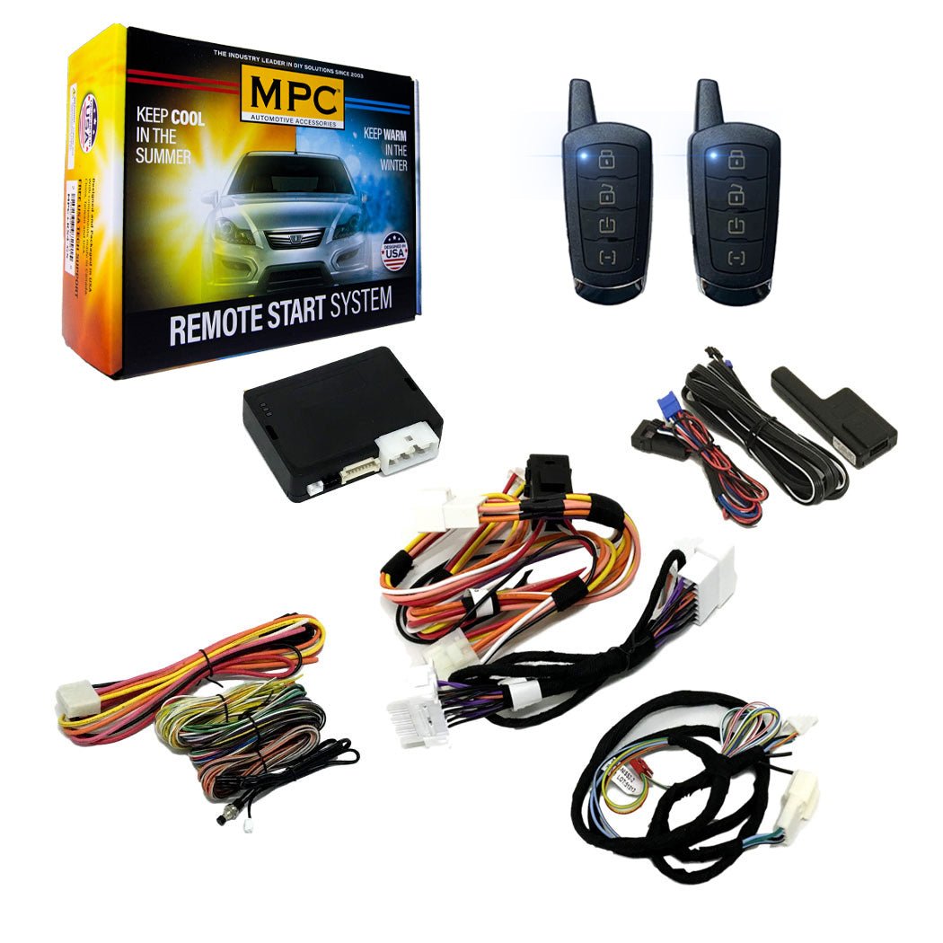 2 - Way Remote Start Kit w/Keyless Entry For 2012 Nissan Versa Hatchback - MyPushcart