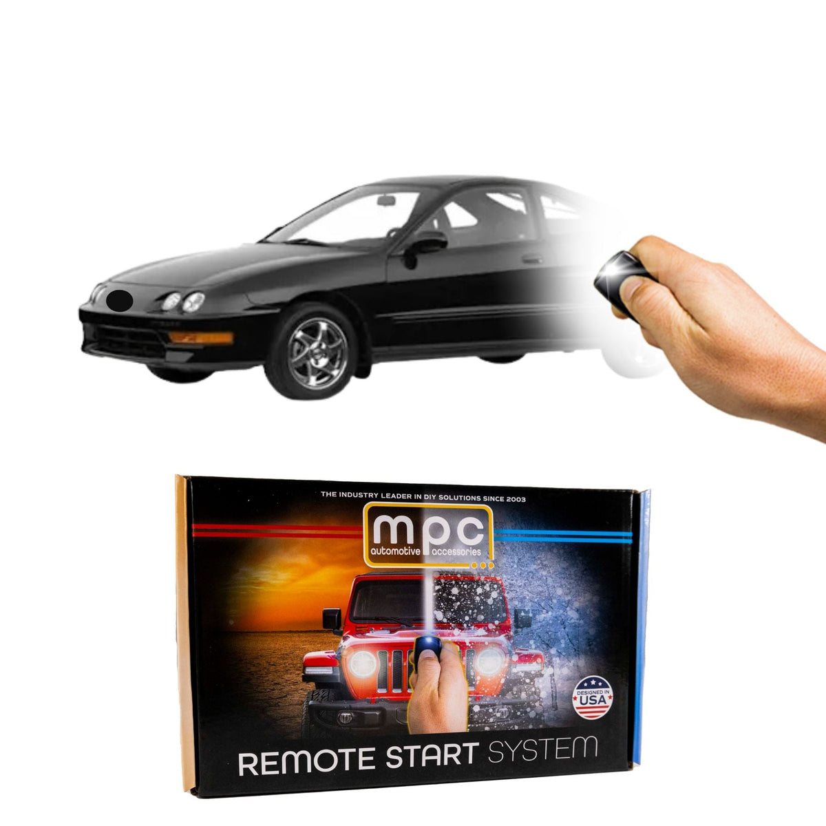 2000-2001 Acura Integra Remote Start Kit - Key-to-Start - MyPushcart