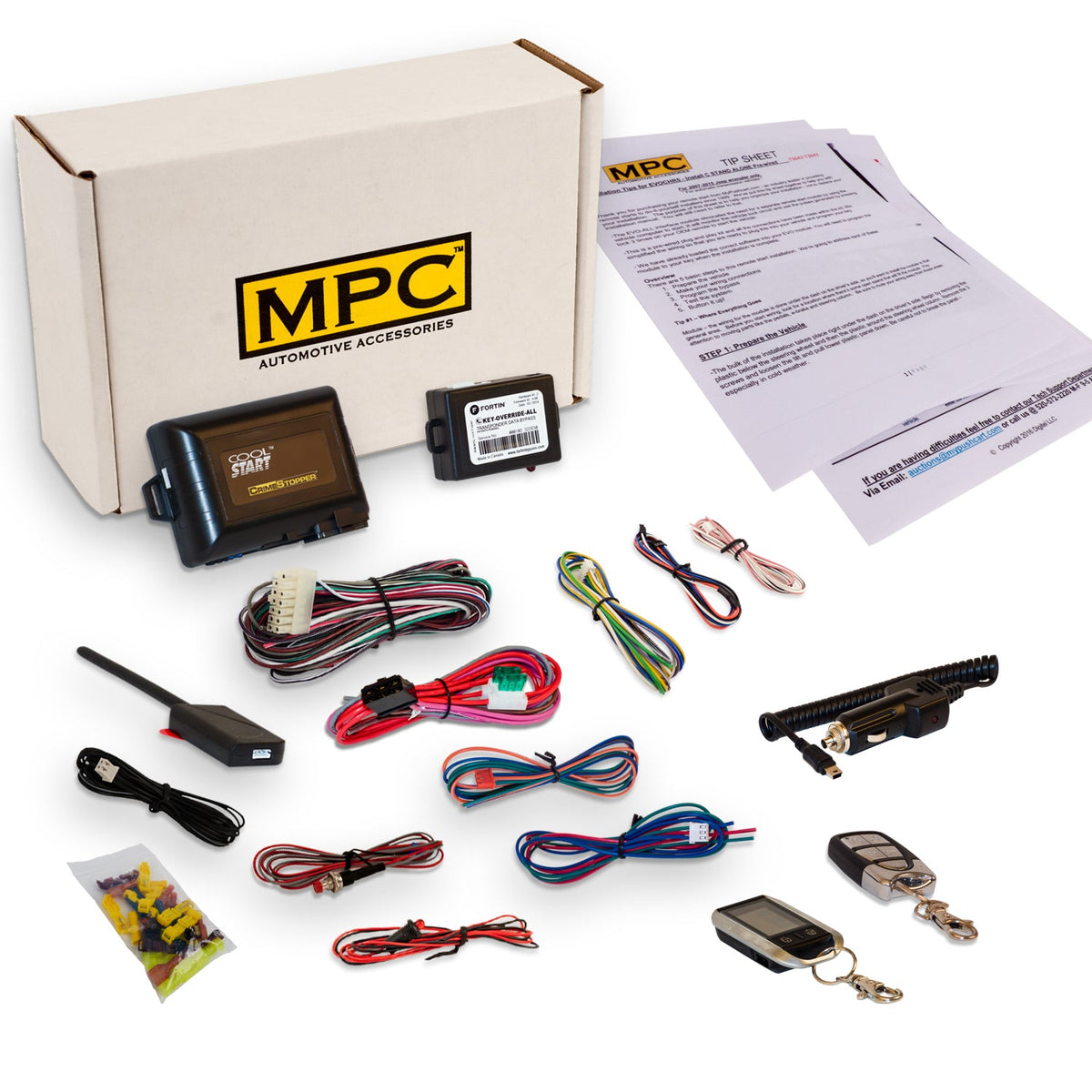 2000-2001 Ford Excursion Remote Start Kit - Key-to-Start - MyPushcart