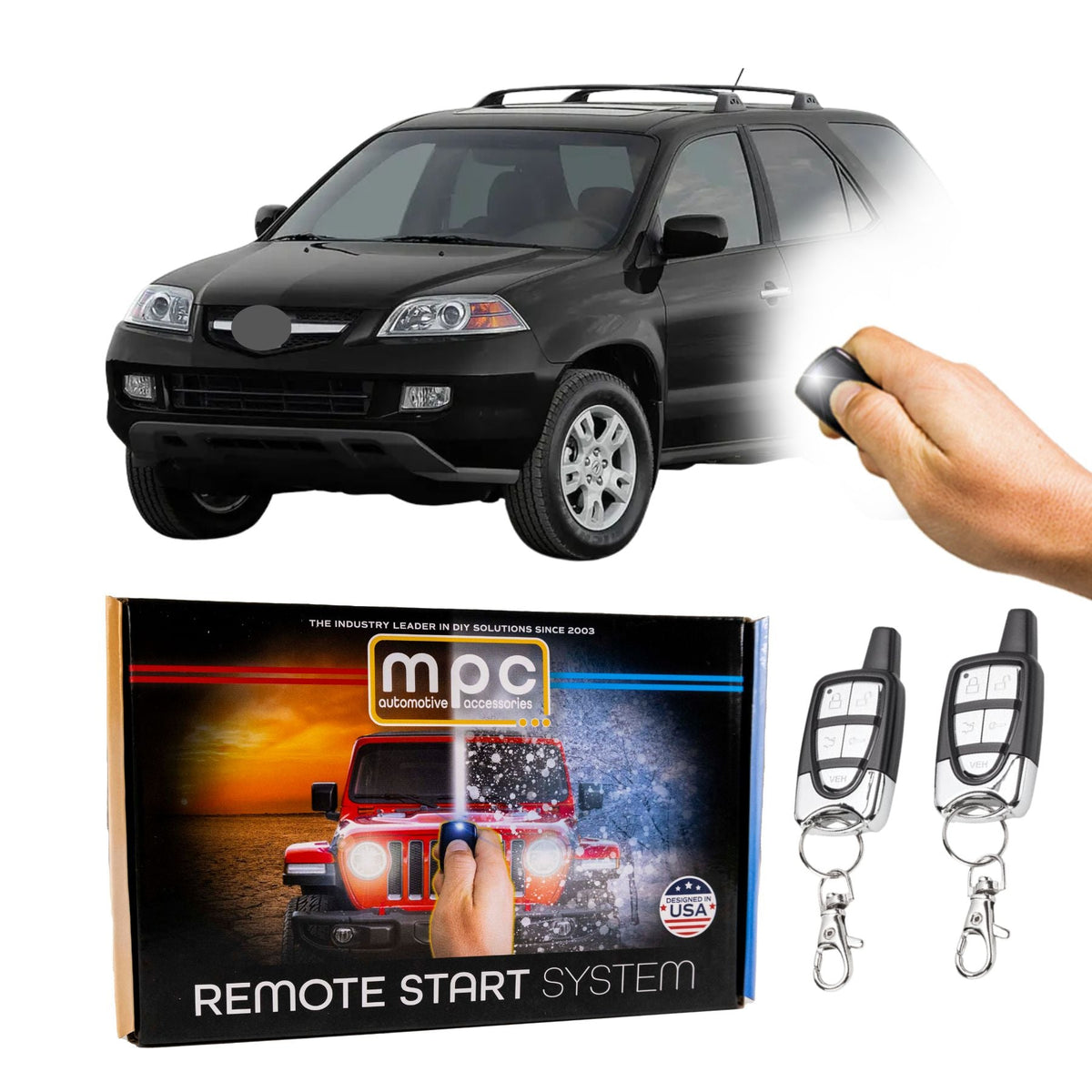 2001-2006 Acura MDX Remote Start Kit - Key-to-Start - MyPushcart