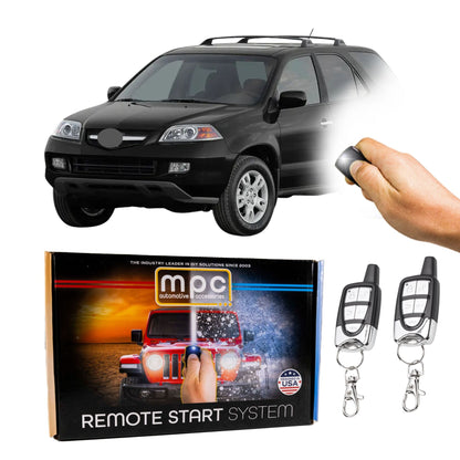 2001-2006 Acura MDX Remote Start Kit - Key-to-Start - MyPushcart
