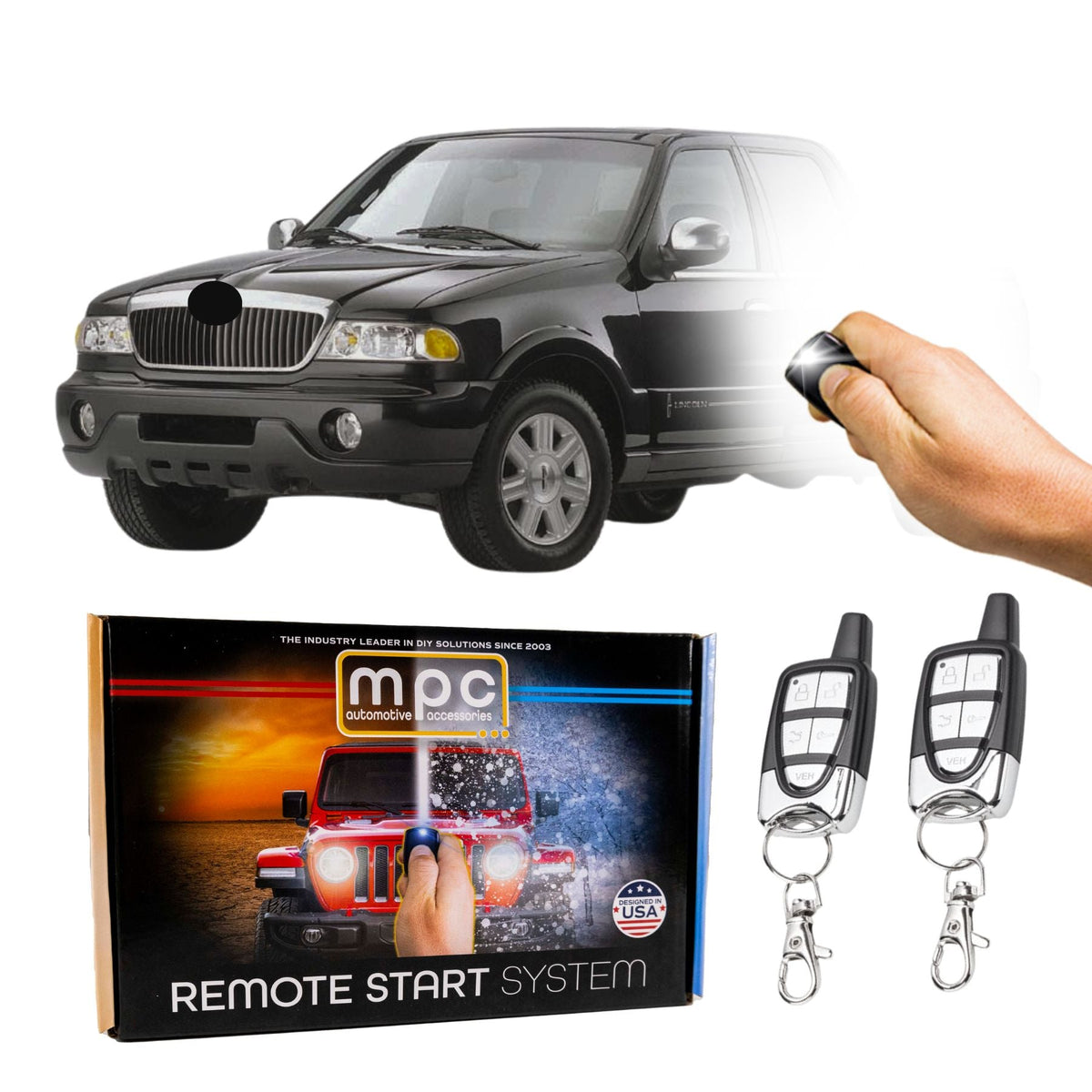 2002-2003 Lincoln Blackwood Remote Start Kit - Key-to-Start - MyPushcart