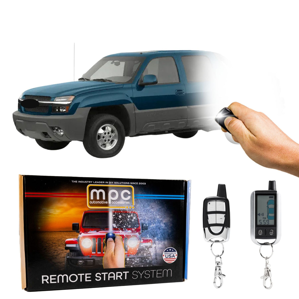 2002 Chevrolet Avalanche Remote Start Kit - Key-to-Start - MyPushcart