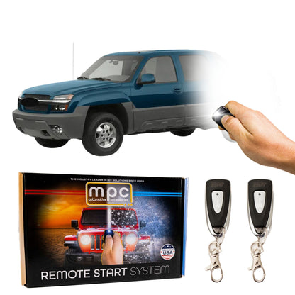 2002 Chevrolet Avalanche Remote Start Kit - Key-to-Start - MyPushcart