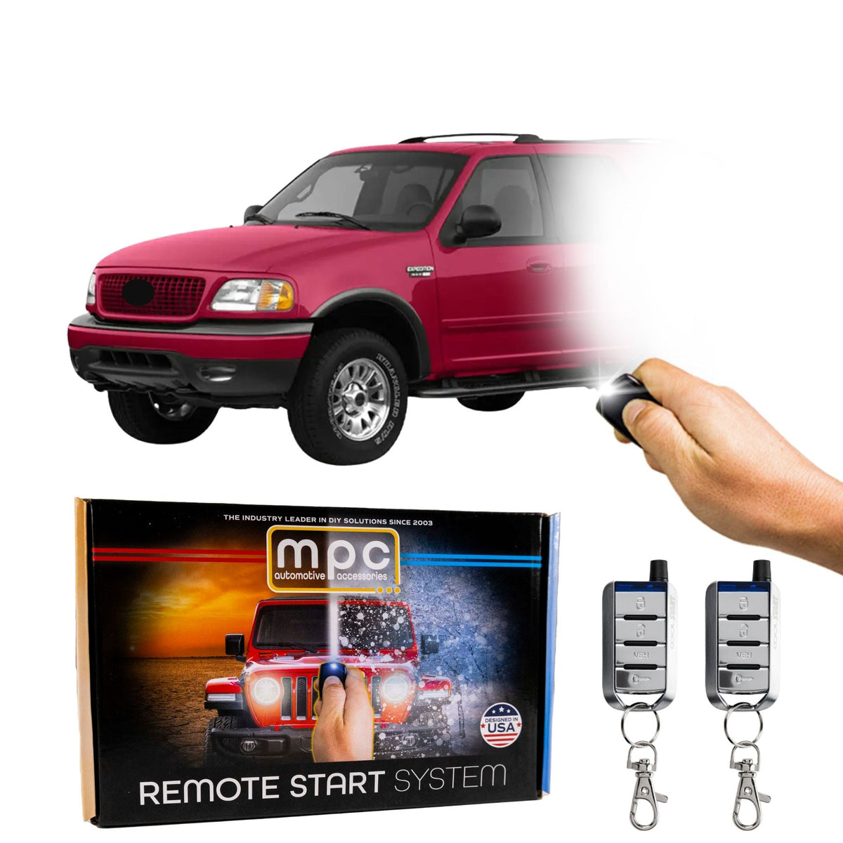 2002 Ford Expedition Remote Start Kit - Key-to-Start - MyPushcart