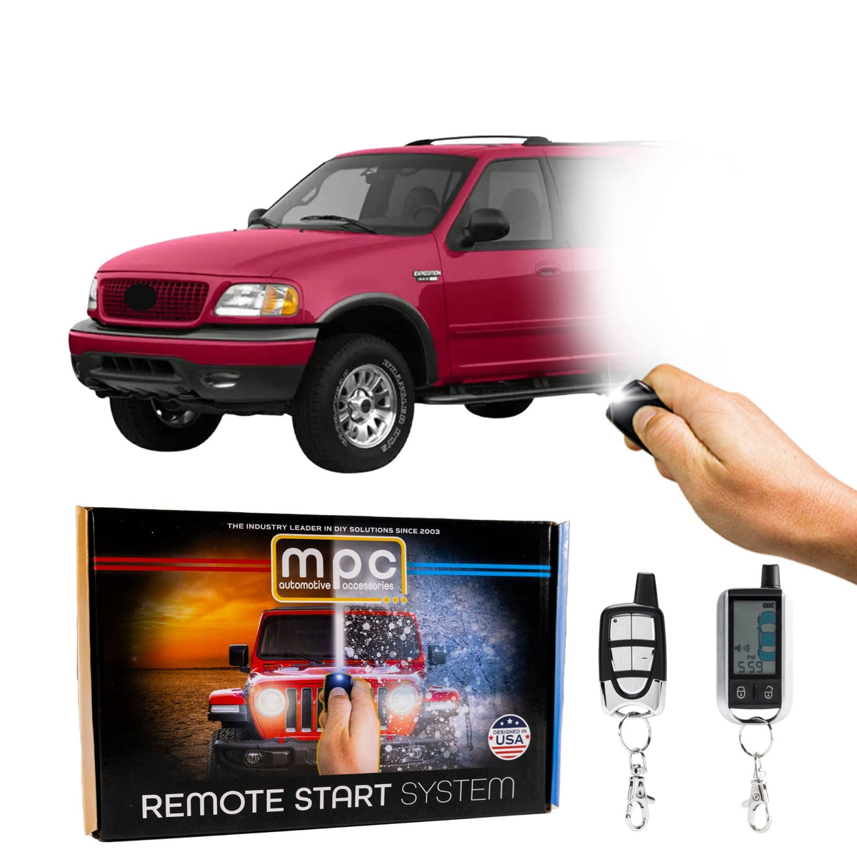 2002 Ford Expedition Remote Start Kit - Key-to-Start - MyPushcart