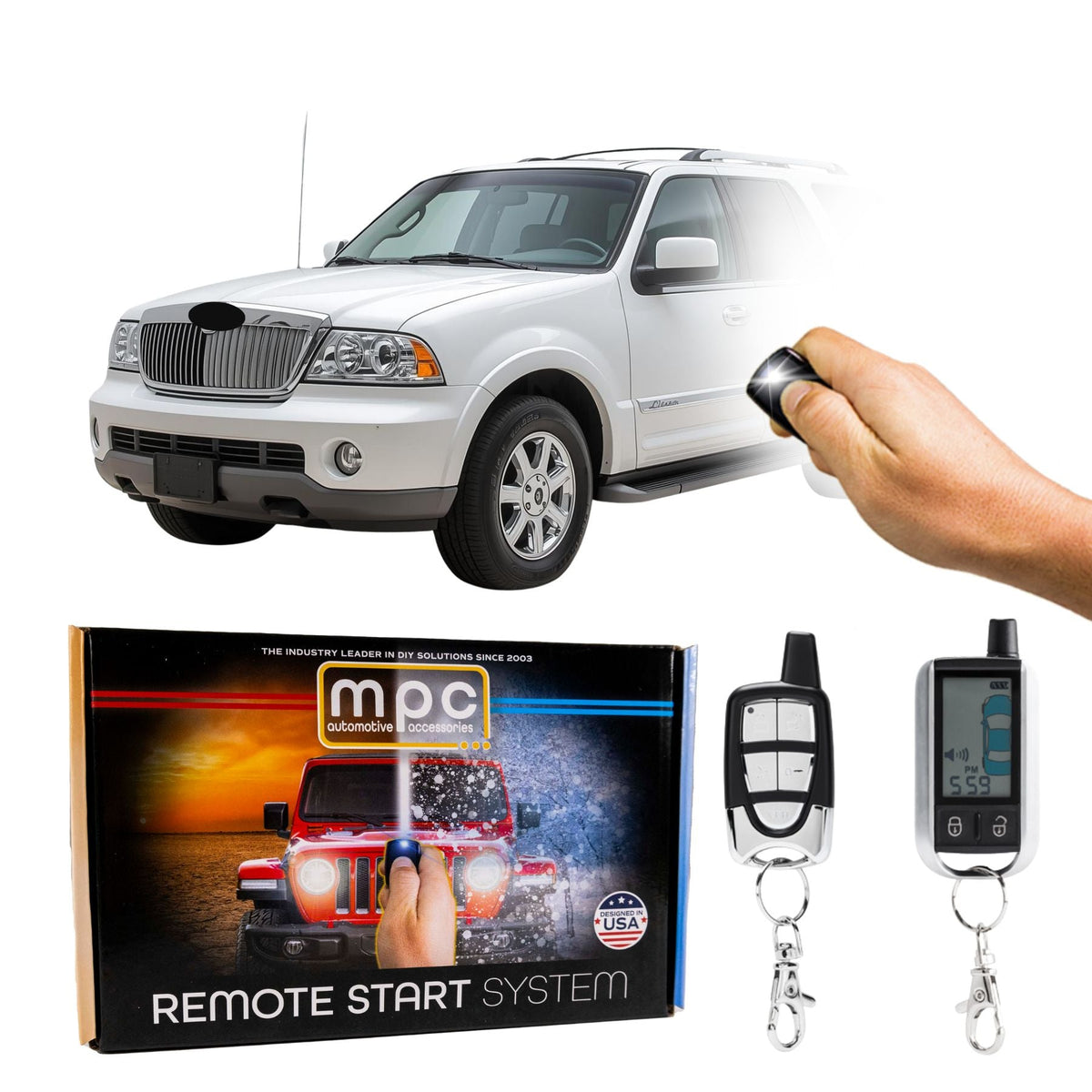 2002 Lincoln Navigator Remote Start Kit - Key-to-Start - MyPushcart