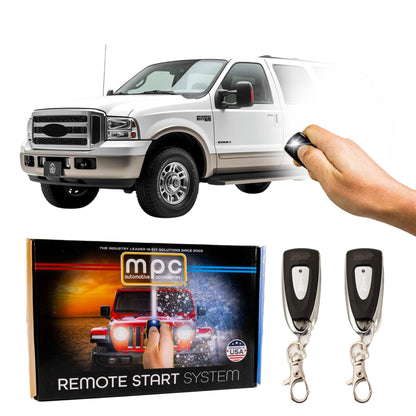 2003-2005 Ford Excursion Remote Start Kit - Key-to-Start - MyPushcart