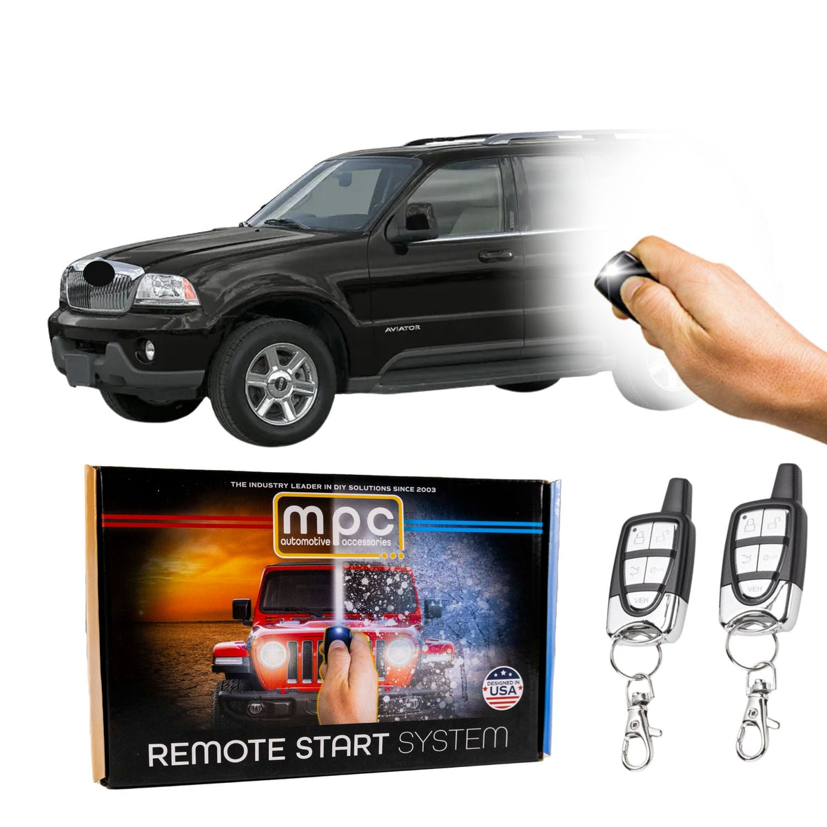 2003-2005 Lincoln Aviator Remote Start Kit - Key-to-Start - MyPushcart
