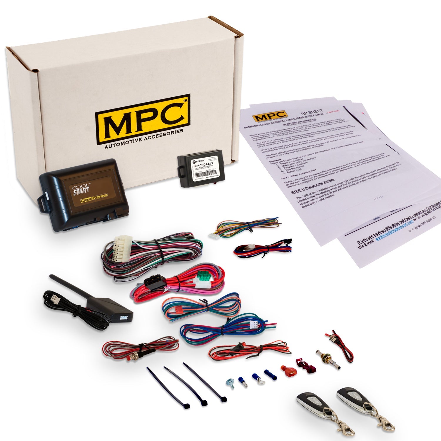 2003-2010 Honda Element Remote Start Kit - Key-to-Start - MyPushcart