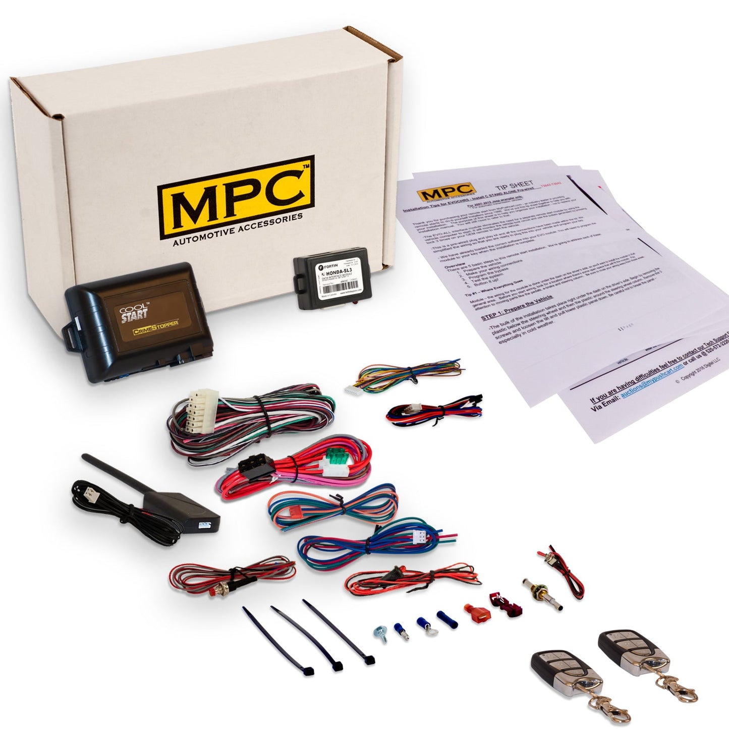 2003-2010 Honda Element Remote Start Kit - Key-to-Start - MyPushcart