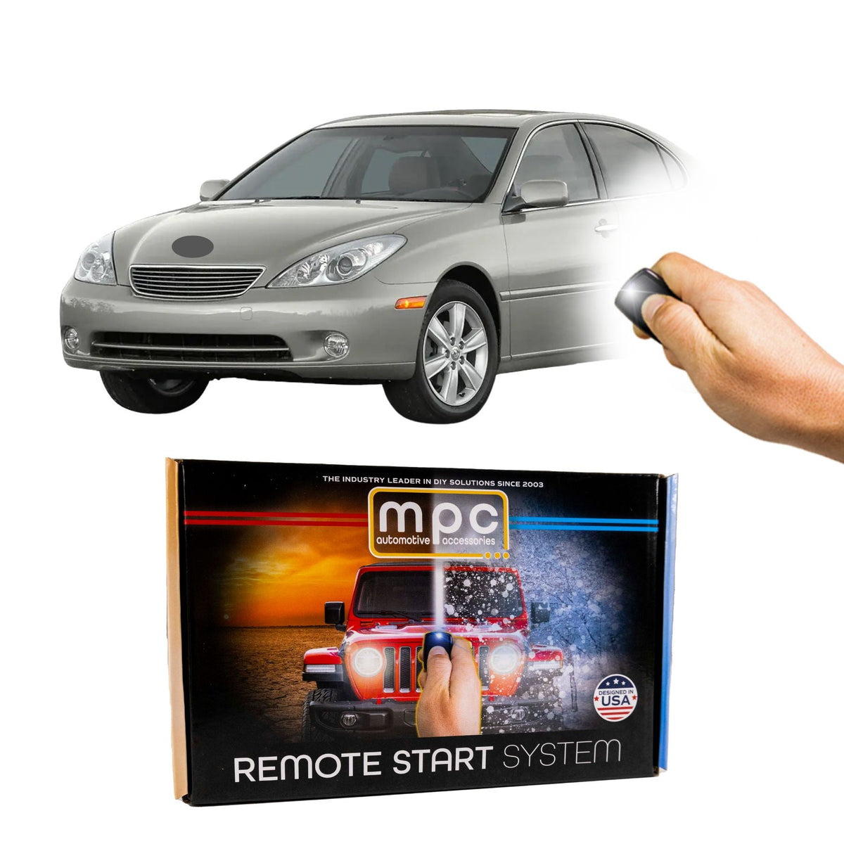 2004-2006 Lexus ES330 Remote Start Kit - DOT key - MyPushcart
