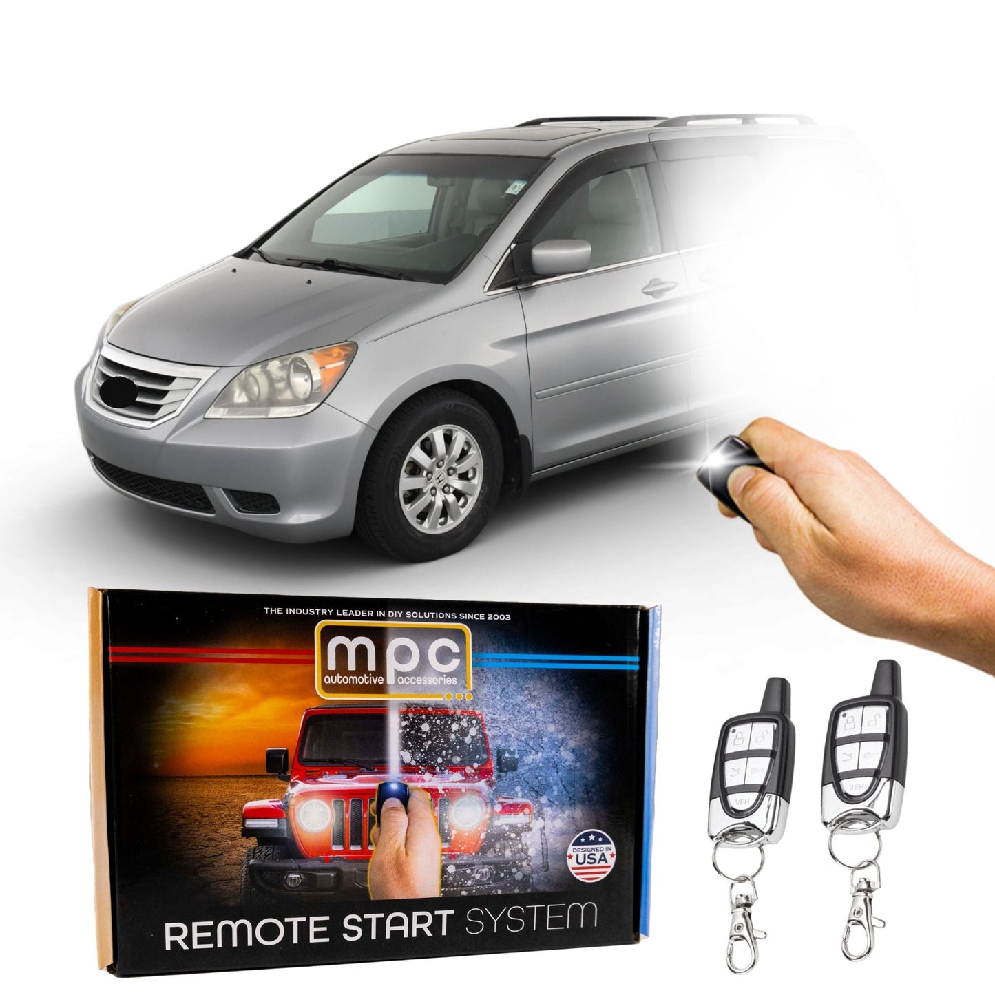 2005-2010 Honda Odyssey Remote Start Kit - Key-to-Start - MyPushcart
