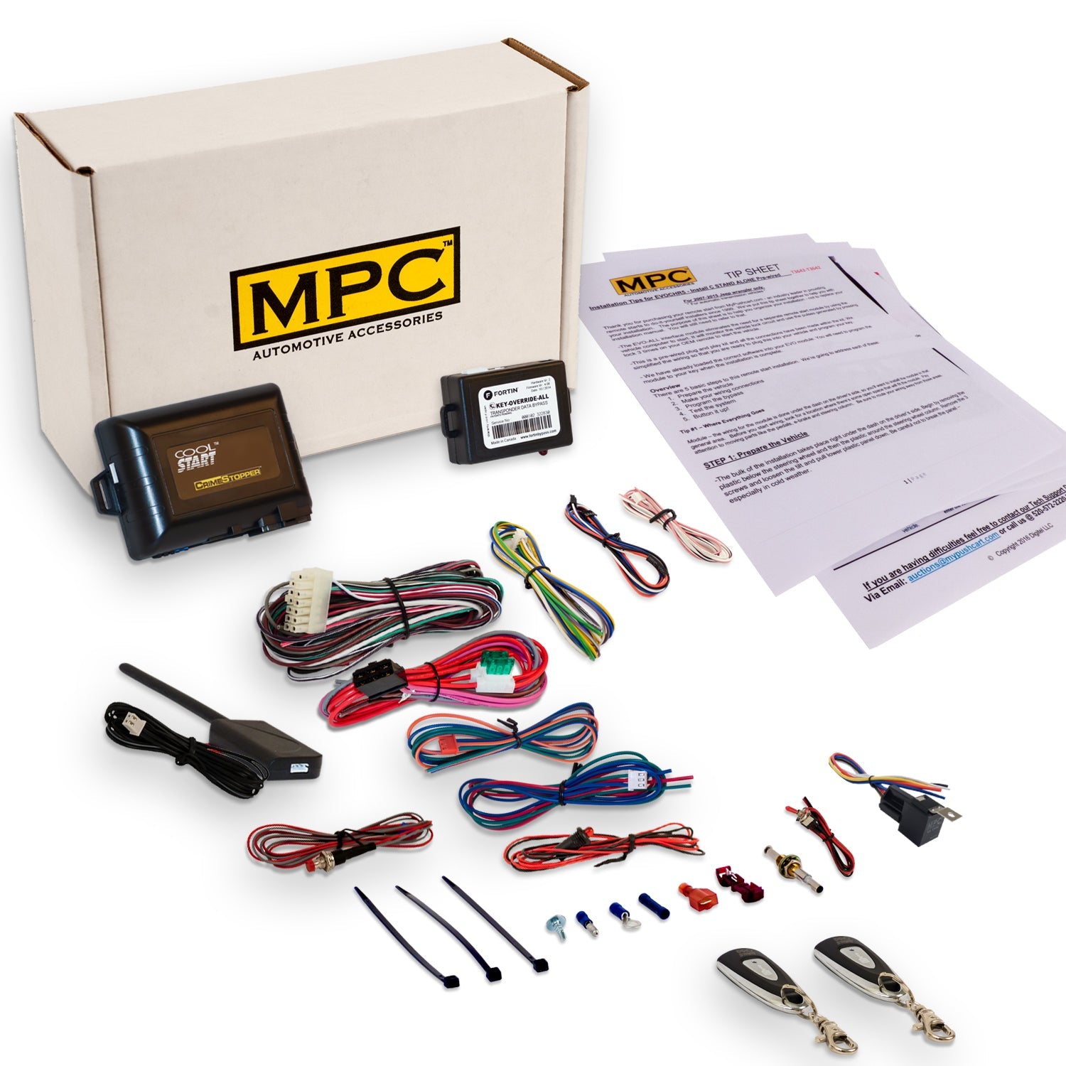 2005-2010 Scion tC Remote Start Kit - 40-bit regular key - MyPushcart