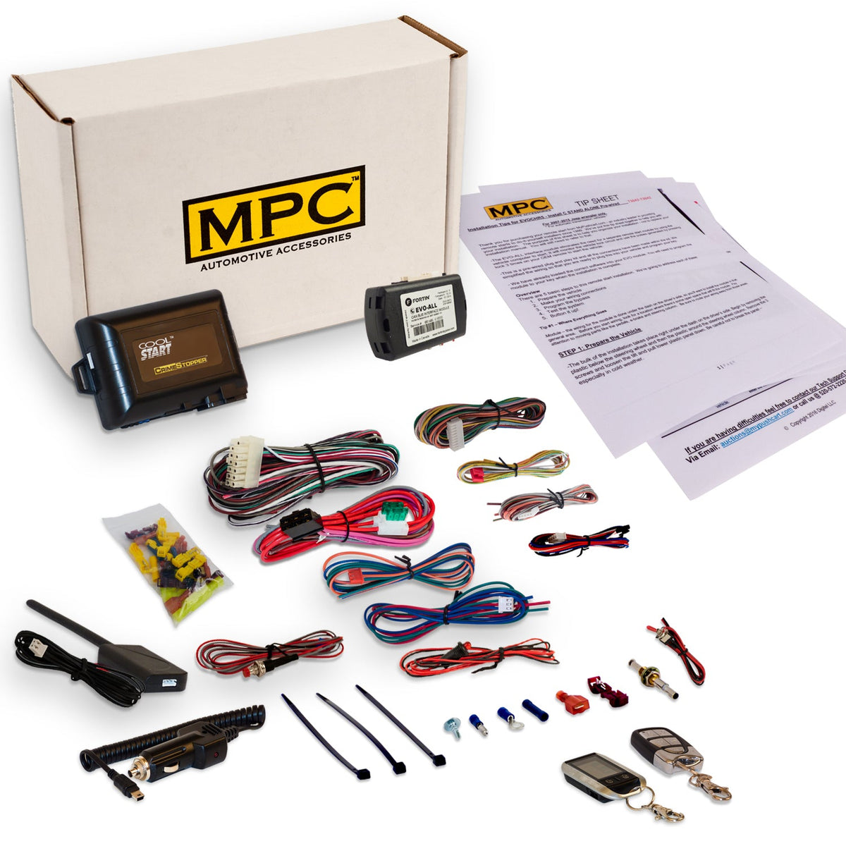 2006-2014 Honda Ridgeline Remote Start Kit - Key-to-Start - MyPushcart