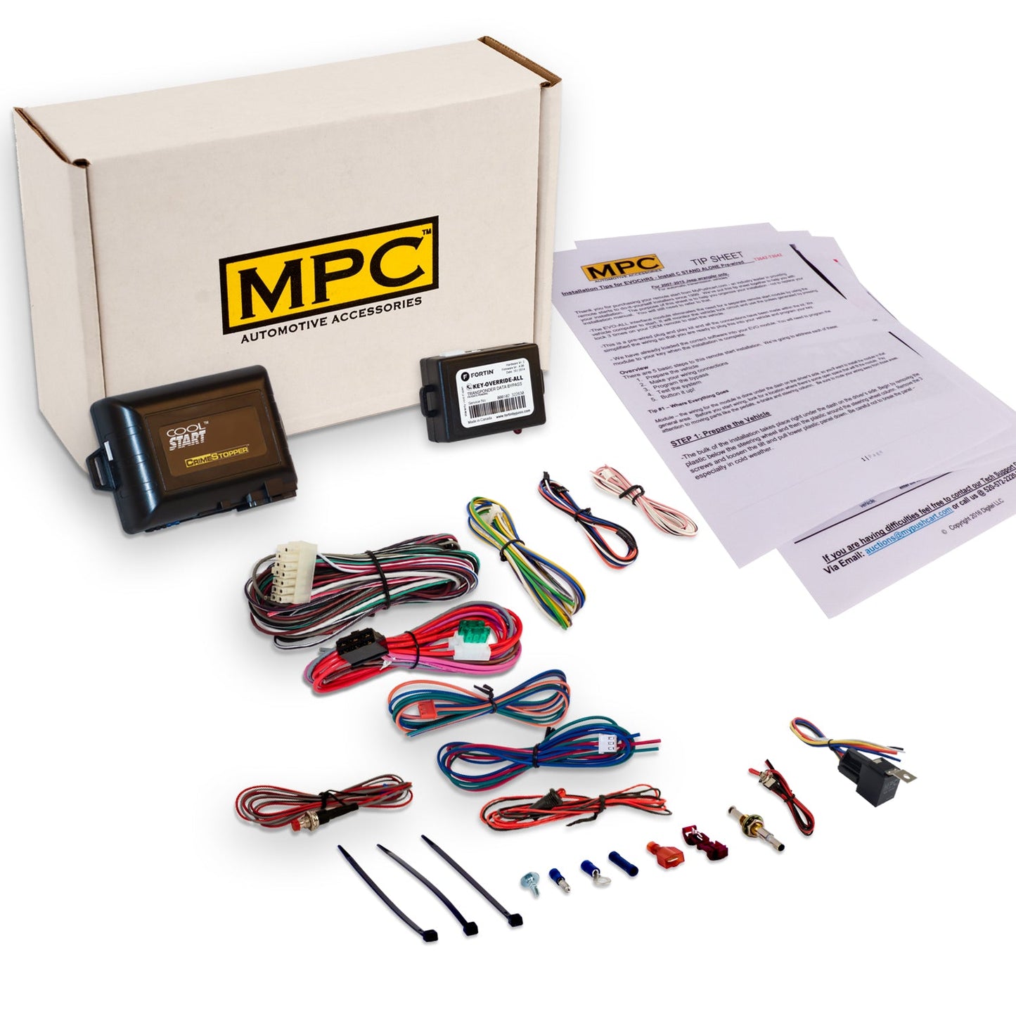 2007-2009 Lexus RX350 Remote Start Kit | DIY Basic Installation | Dot-Key | Factory Fob Activated | Lock 3X to Start - MyPushcart
