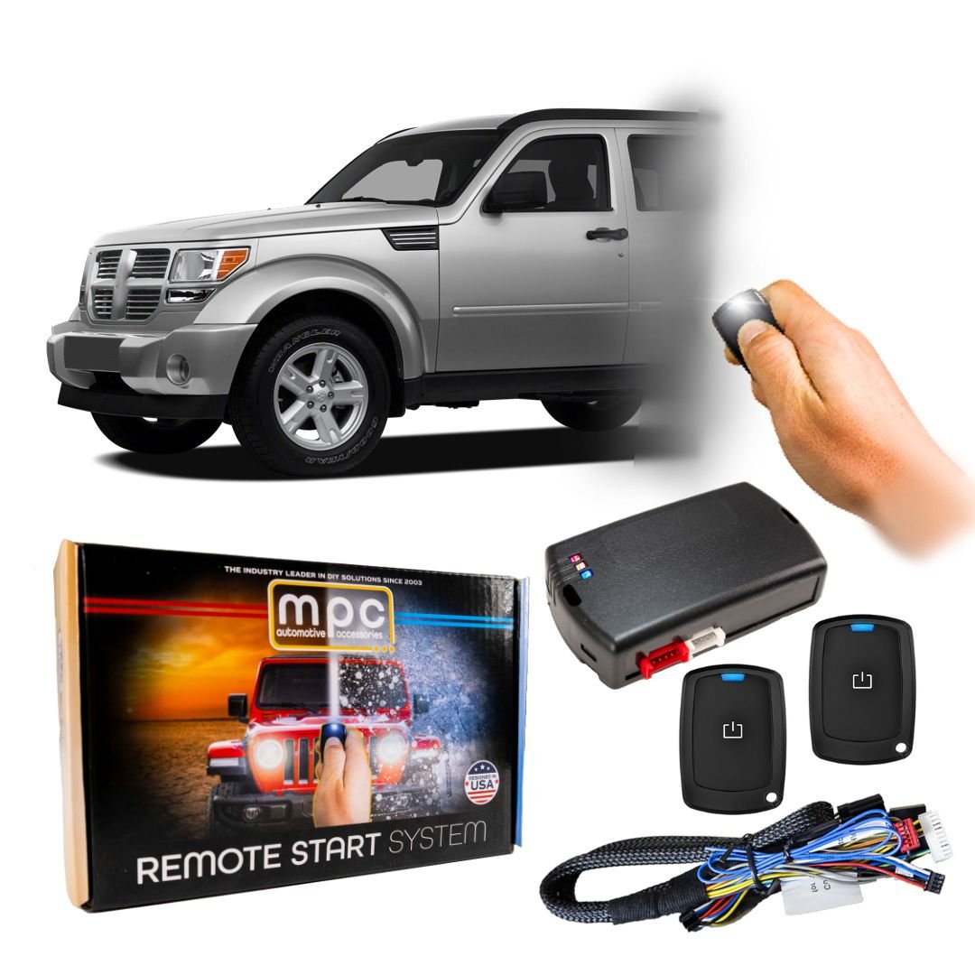 2007-2011 Dodge Nitro Remote Start Kit - Semi Plug & Play - Key-to-Start - MyPushcart