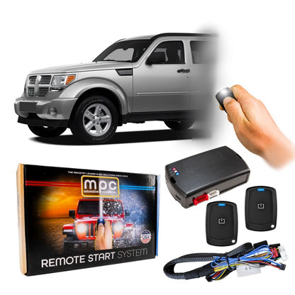 2007-2011 Dodge Nitro Remote Start Kit - Semi Plug & Play - Key-to-Start - MyPushcart