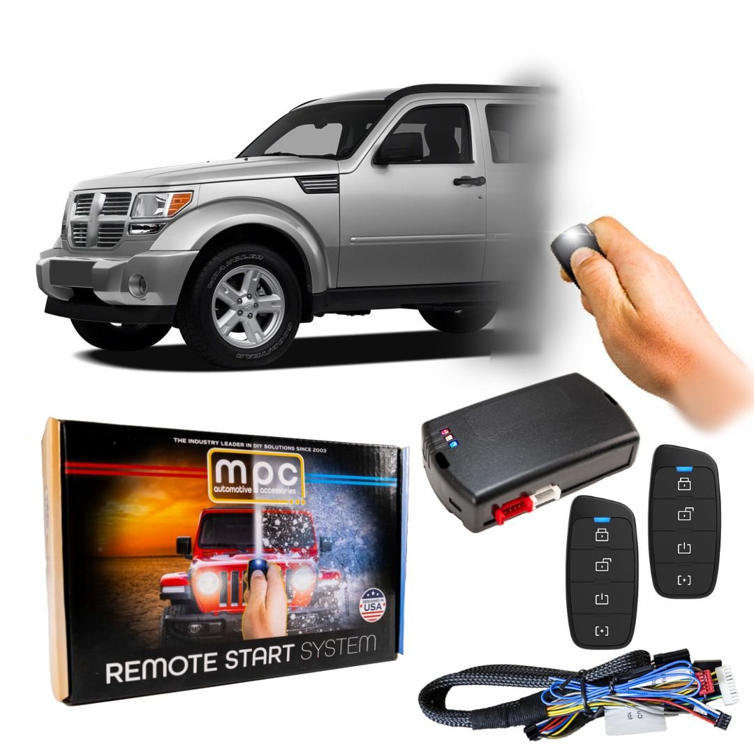 2007-2011 Dodge Nitro Remote Start Kit - Semi Plug & Play - Key-to-Start - MyPushcart