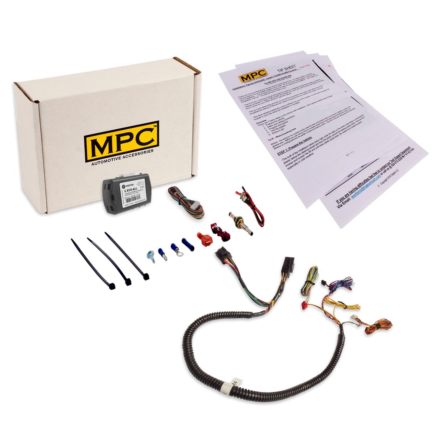 2008-2010 Dodge Challenger Remote Start Kit - Plug & Play - Key-to-Start - MyPushcart