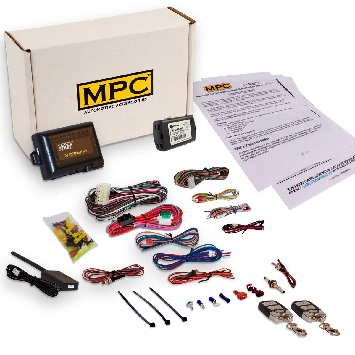 2008-2010 Ford F-350 Remote Start Kit - Key-to-Start - MyPushcart