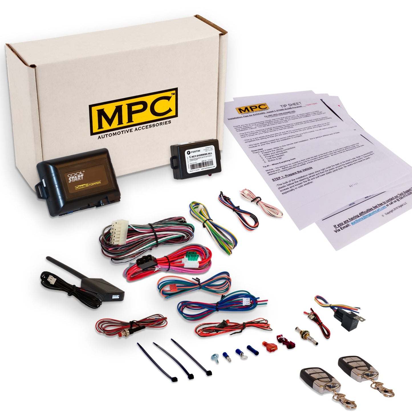 2008-2010 Scion xB Remote Start Kit - 40-bit regular key - MyPushcart